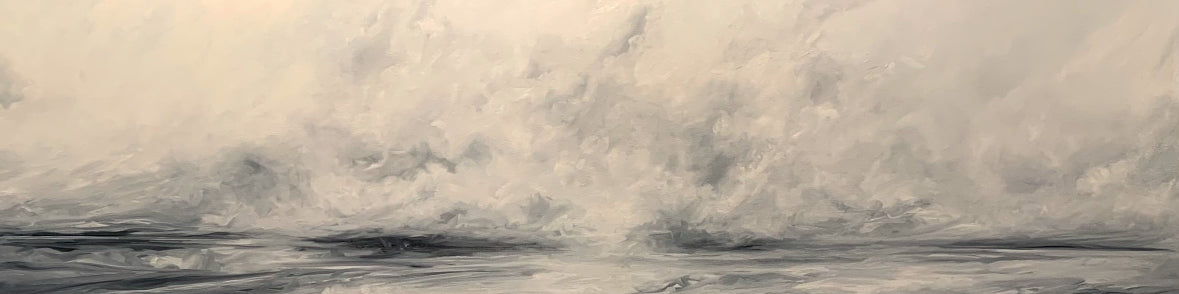 Clouds Across the Bay | 20 x 72