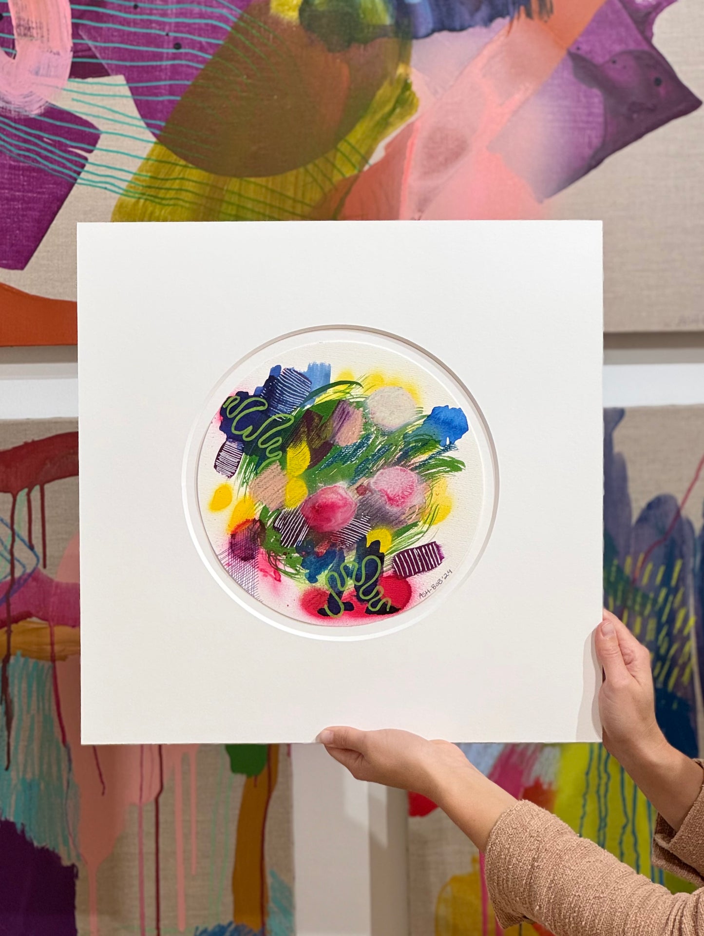 Round Paperwork No. 1 | 10"