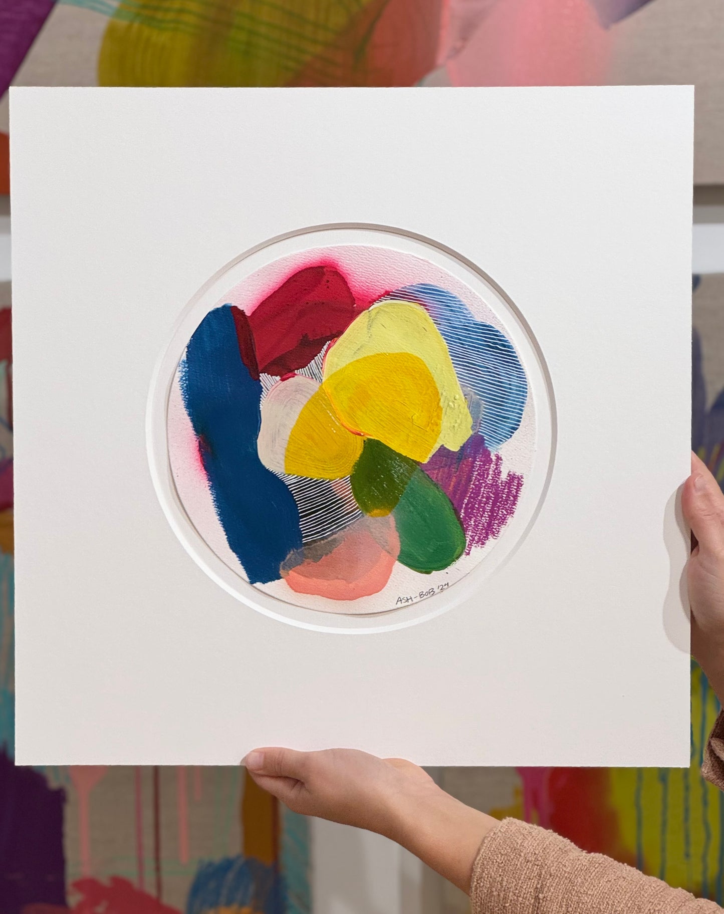 Round Paperwork No. 2 | 10"