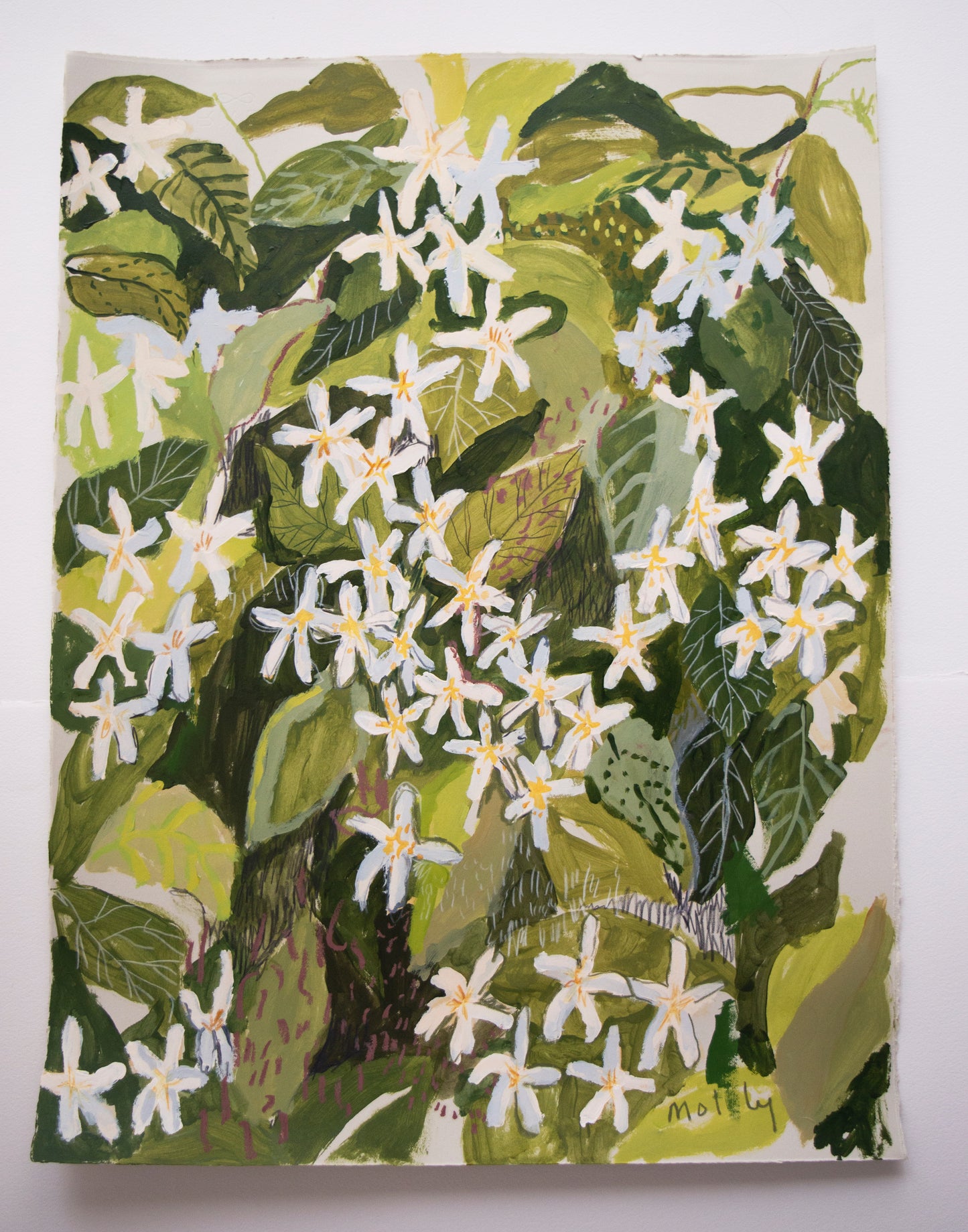Orange Blossom | 18 x 24