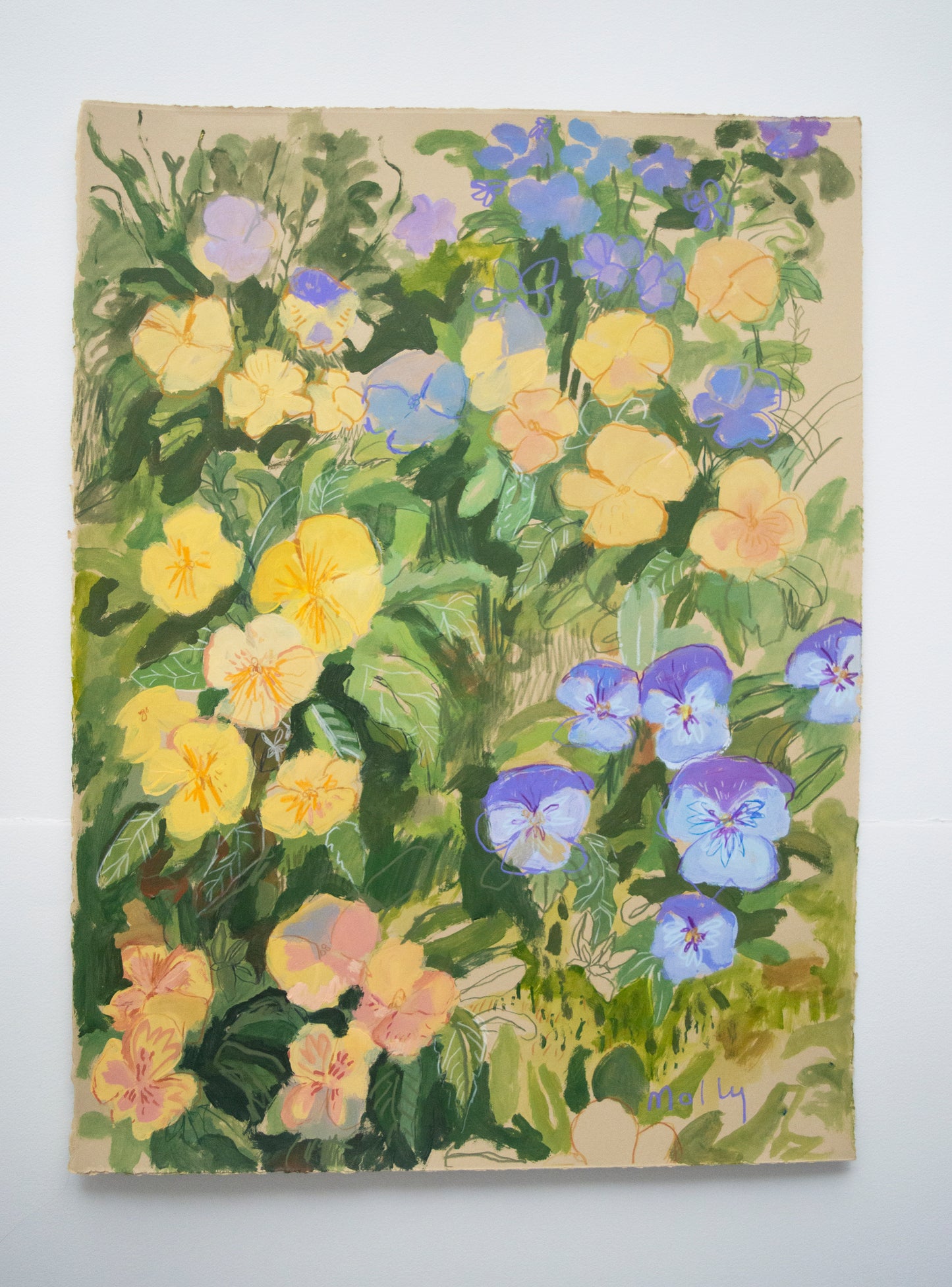 Pansy | 18 x 24