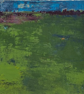 Mountain Range |  22 x 21