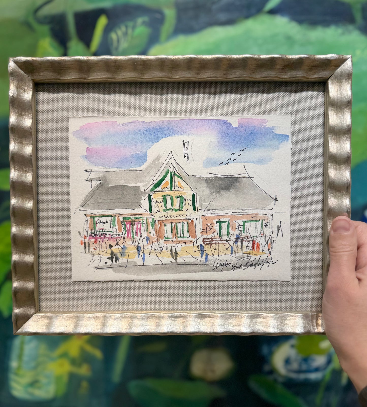 Wayne Train Station | 6 x 8