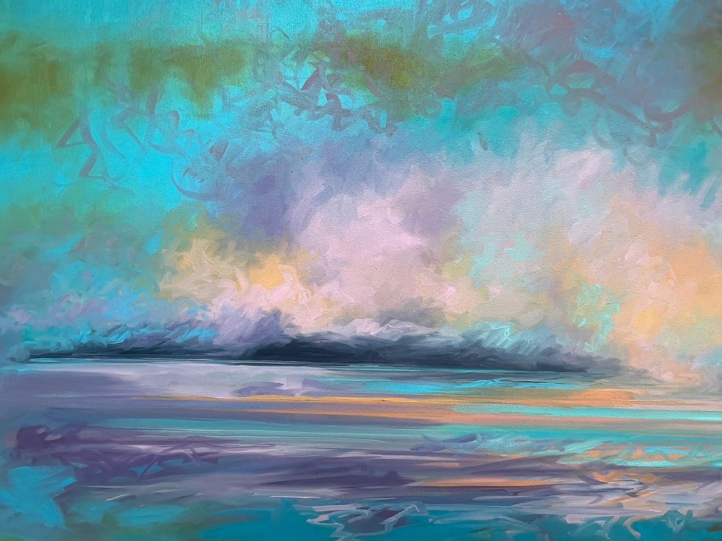 Quiet Evening Horizon | 30 x 48