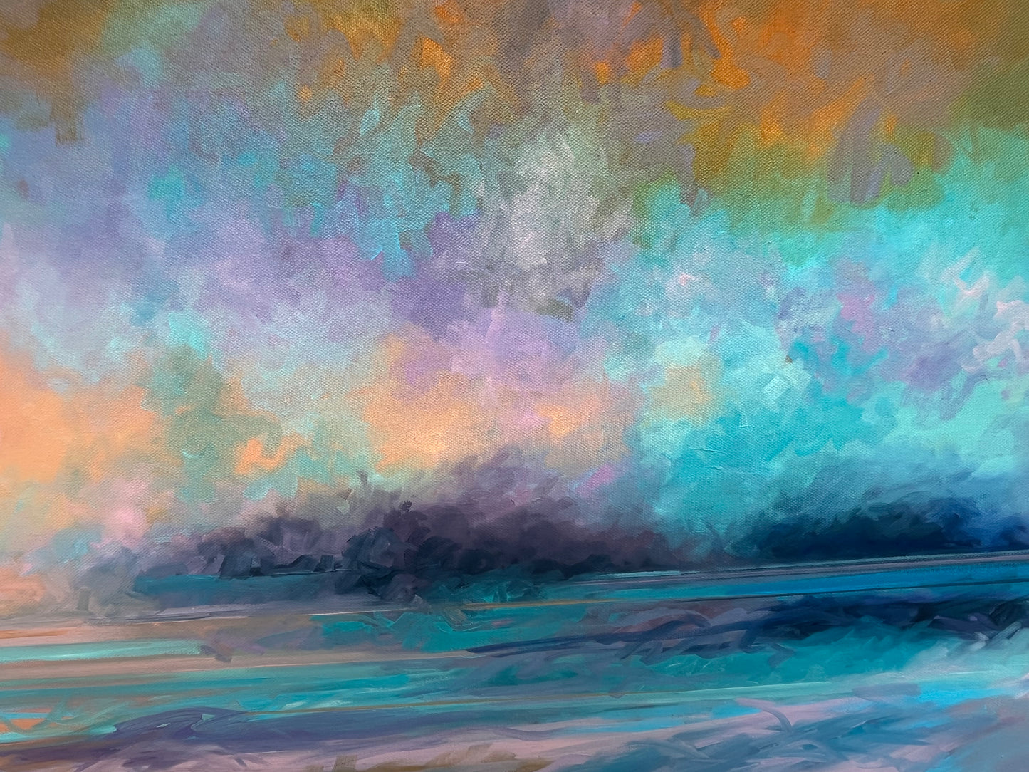 Quiet Evening Horizon | 30 x 48