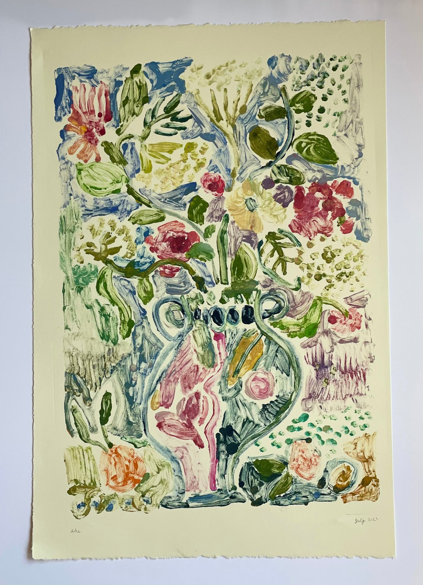 Arrangement with Clementine No. 3 | 15" x 22"