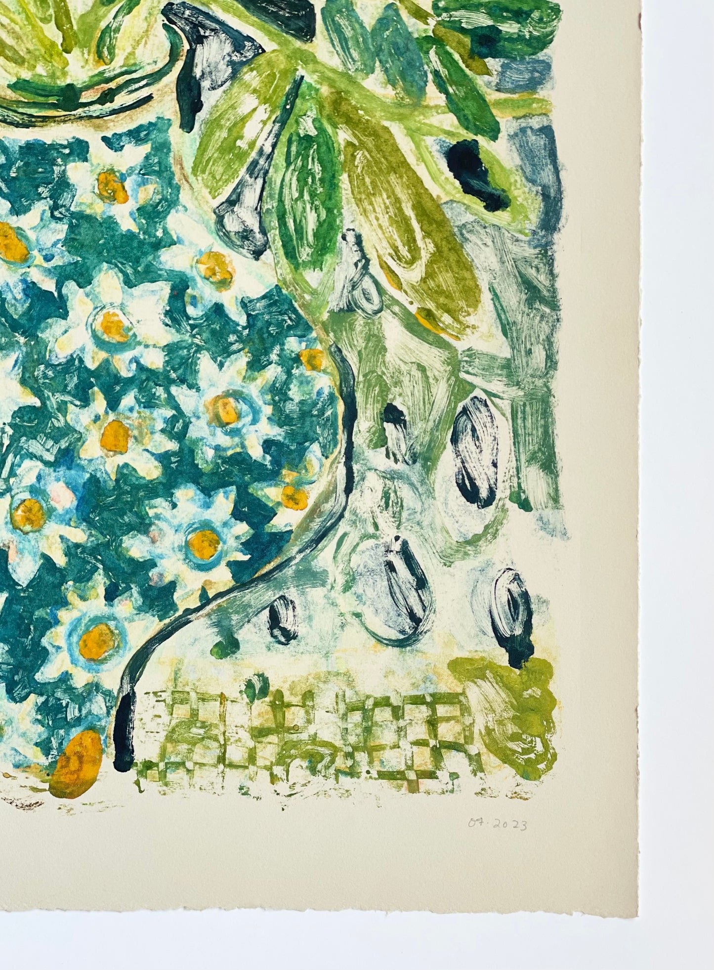 Blue Vase No. 7 | 15" x 22"