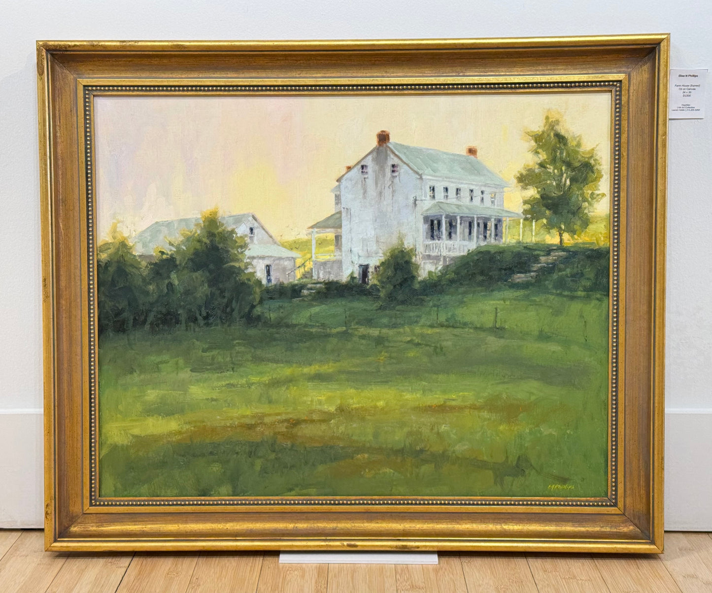 Farm House |  30 x 36 (framed)