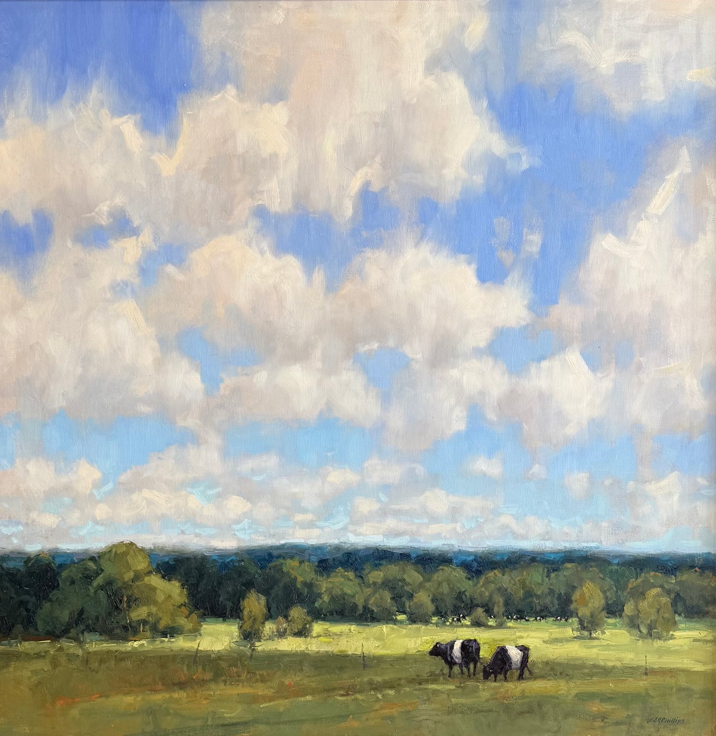 Ardrossan (Reimagined) | 36 x 36 | 42 x 42 (framed)