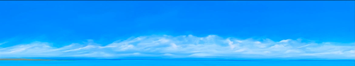 White Clouds Sandy Beach 1 | 9 x 48