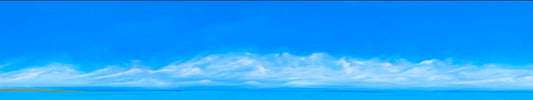 White Clouds Sandy Beach 1 |  9 x 48