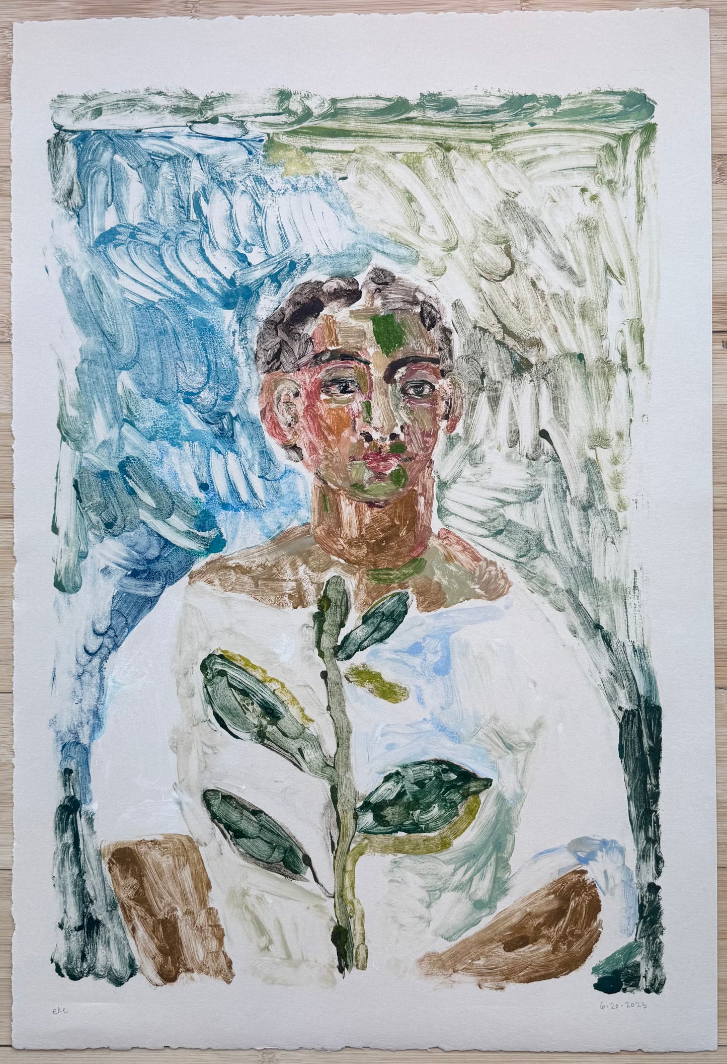 Figure No. 3 | 15" x 22"