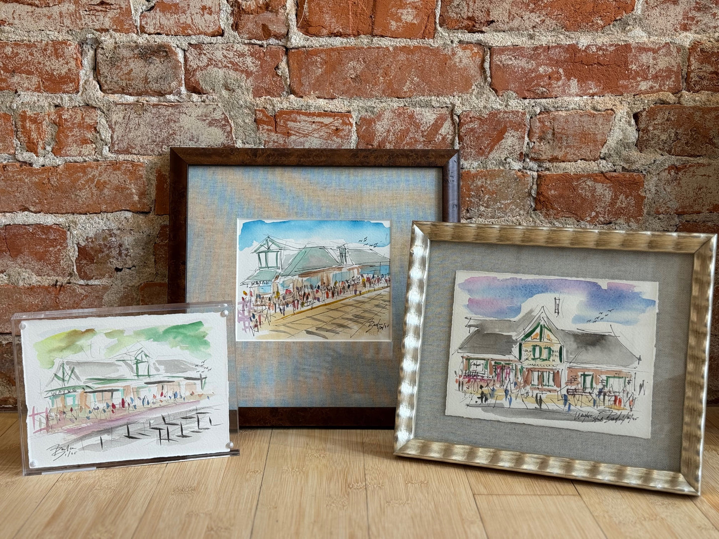 Wayne Train Station | 6 x 8
