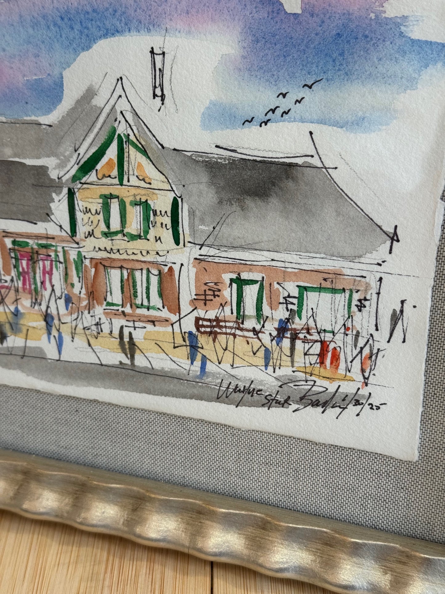 Wayne Train Station | 6 x 8