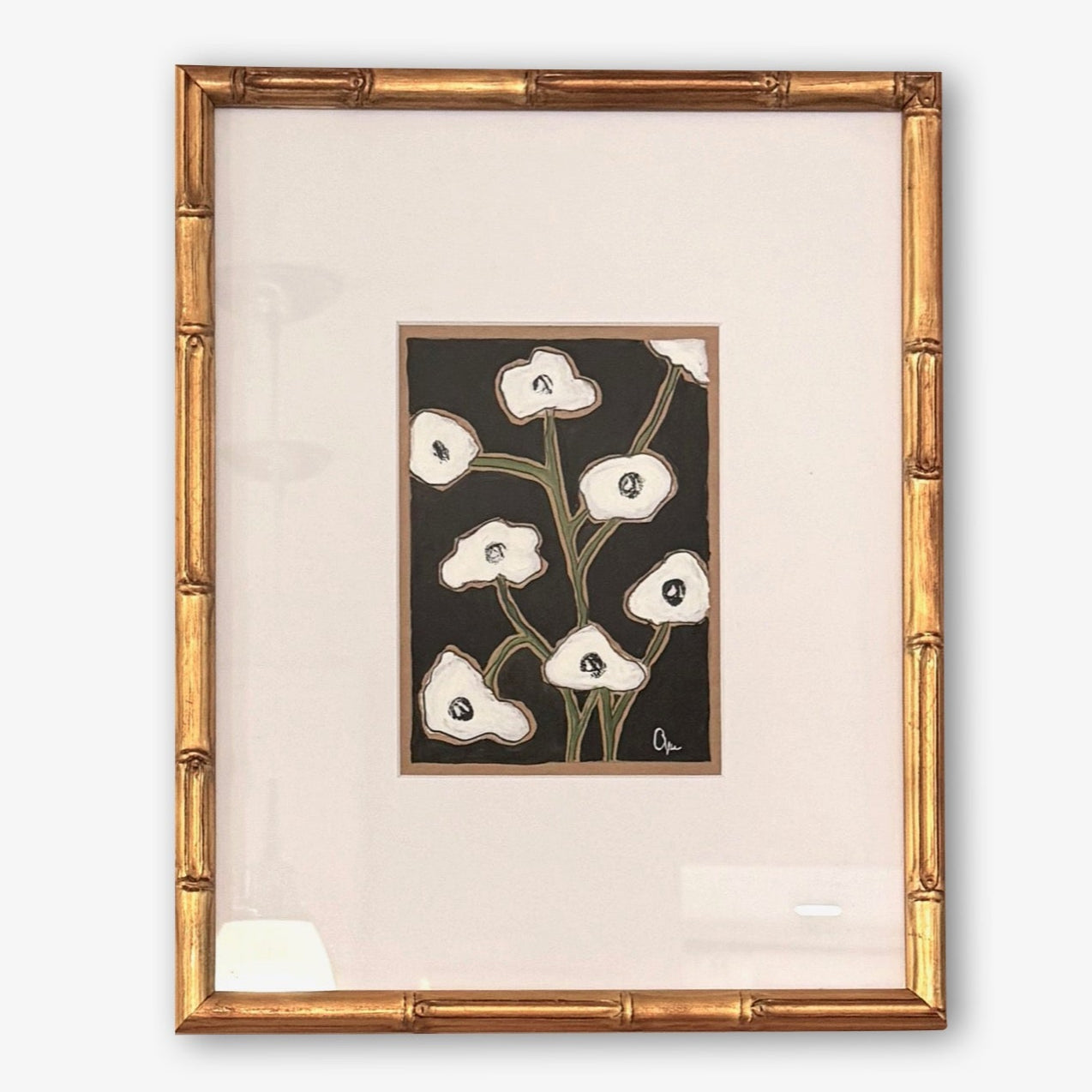 Black and White Flora No. 2 | 15 x 12