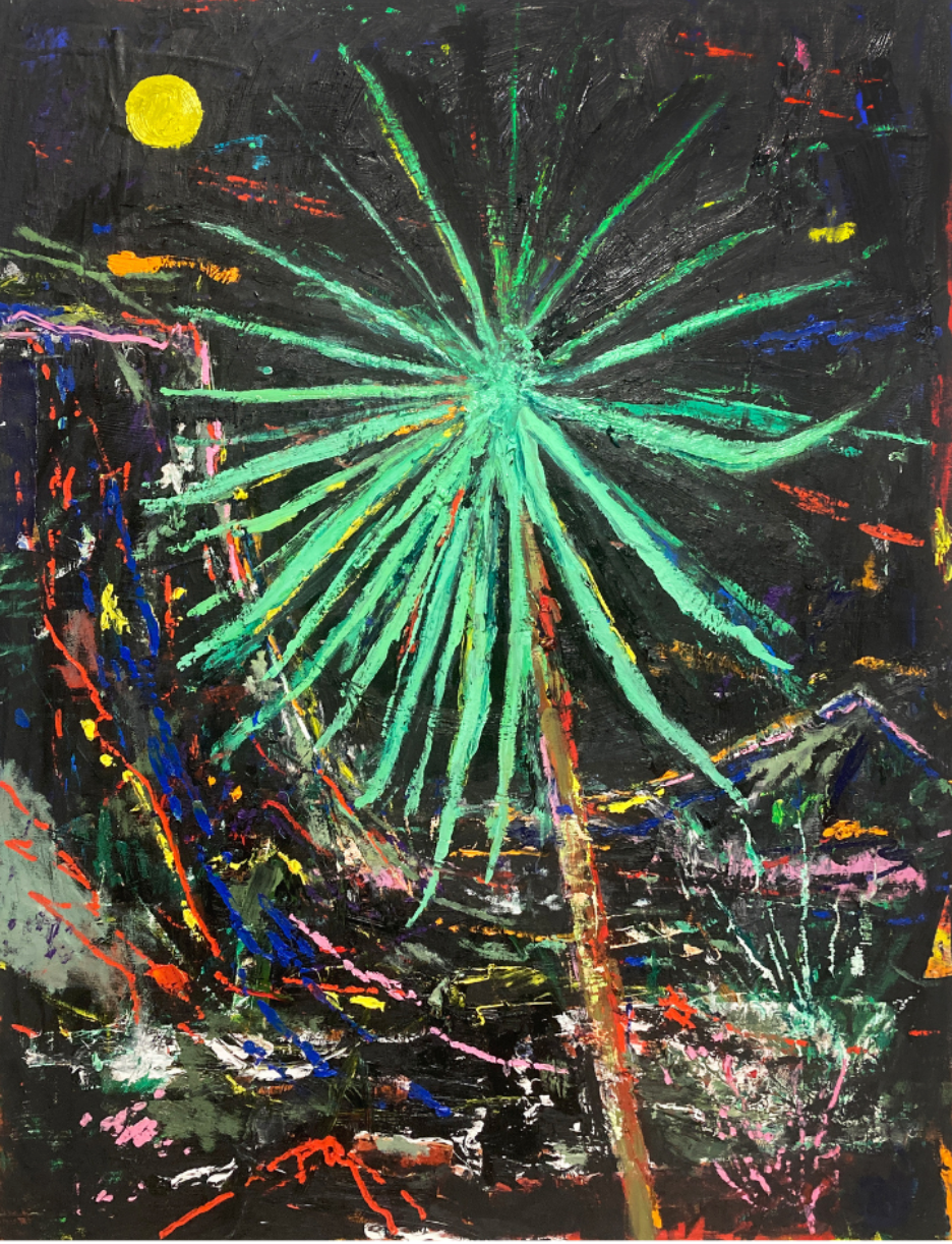 Palm 5 | 48 x 36