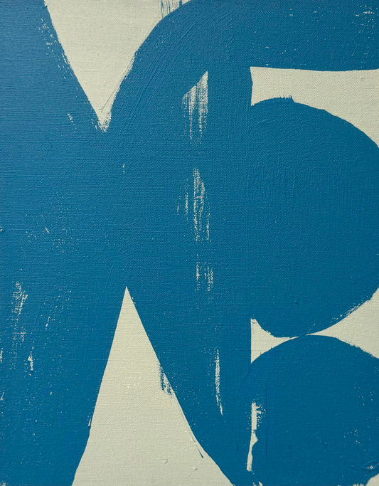 Blue Pod | 14 x 11