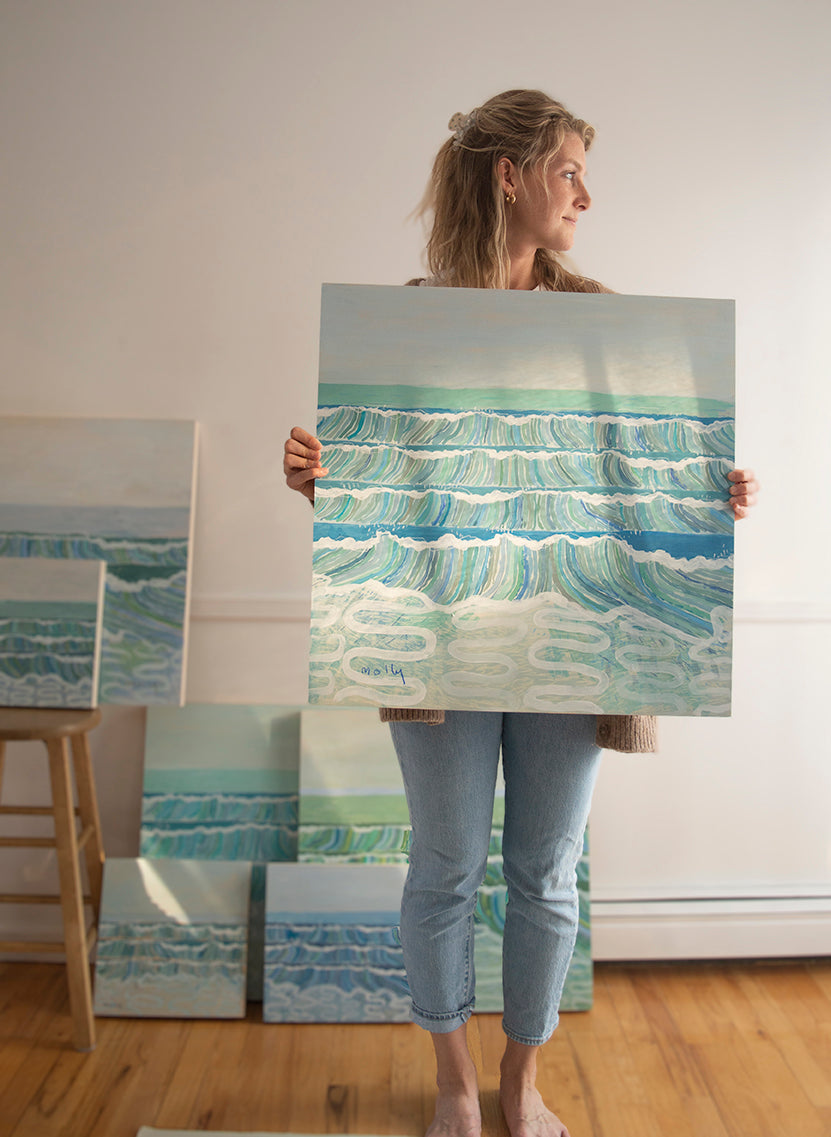 Waves No. 2 | 24 x 24