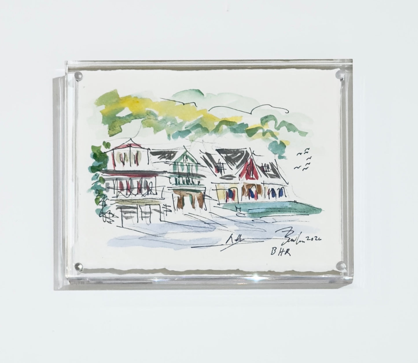 Boathouse Row | 8 x 6