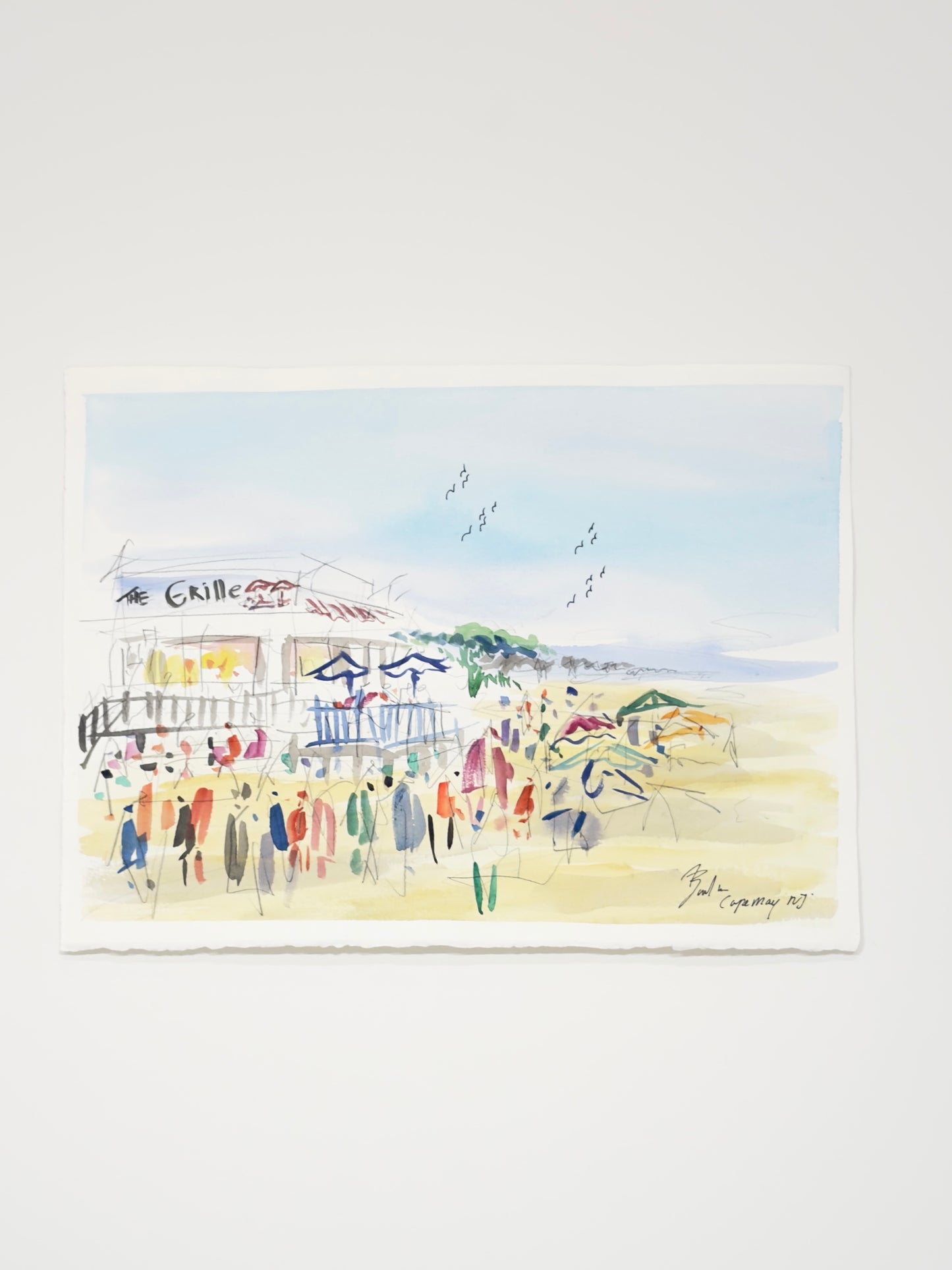 Cape May, NJ - The Grille | 15 x 11
