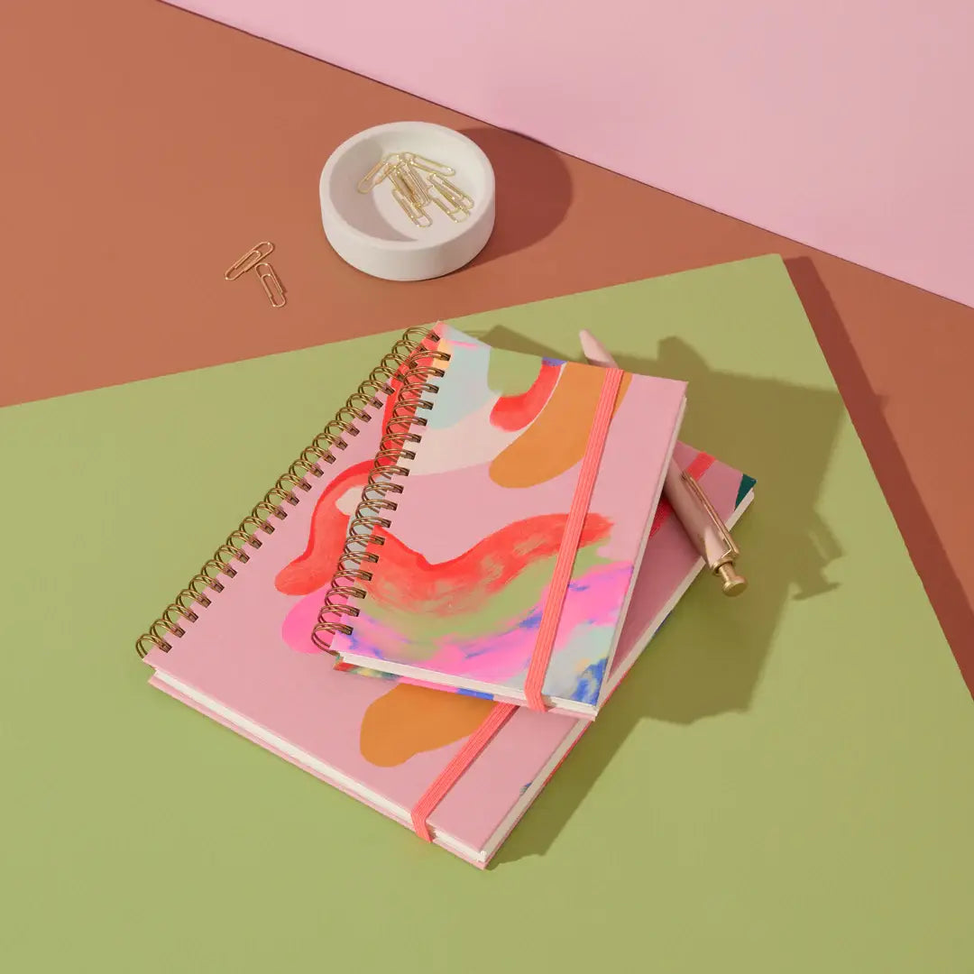 Hand Painted | Palmita Small A6 Notebook