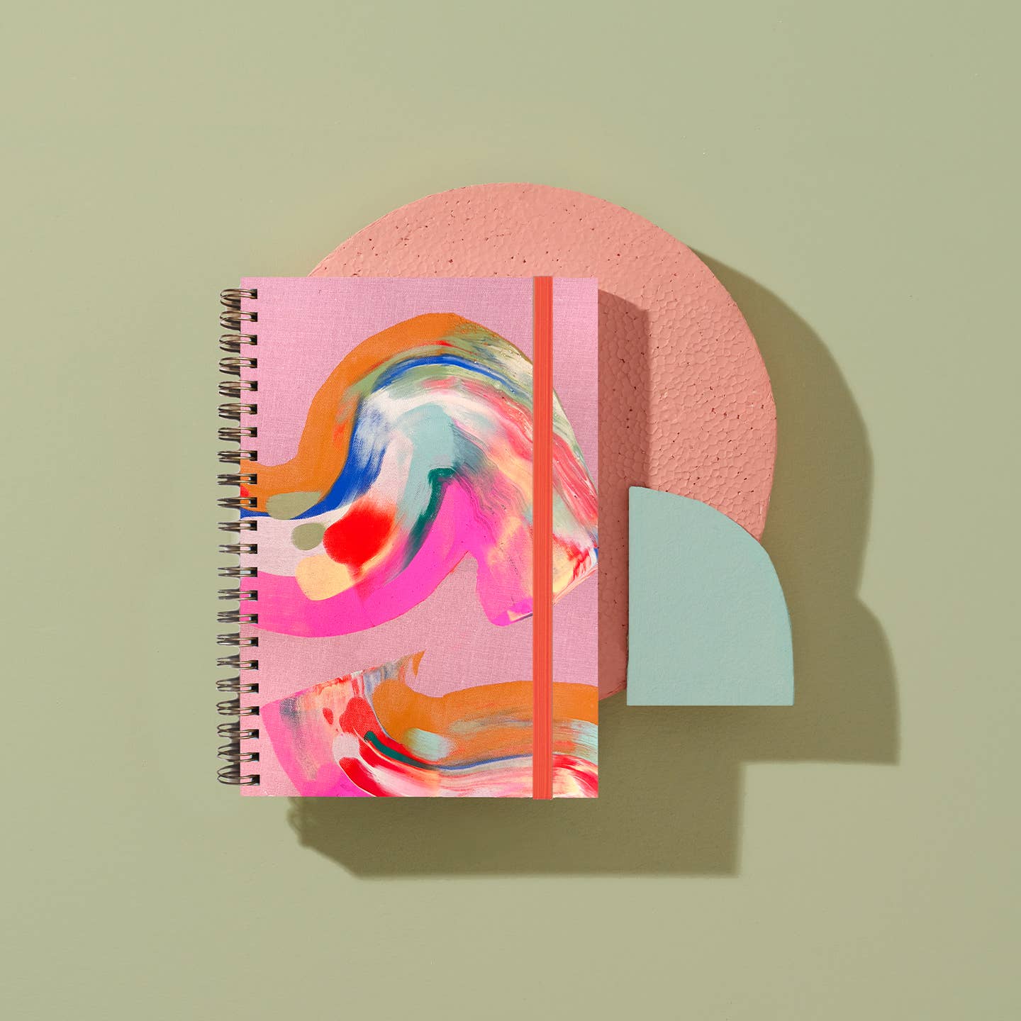 Hand Painted | Palmita Small A6 Notebook