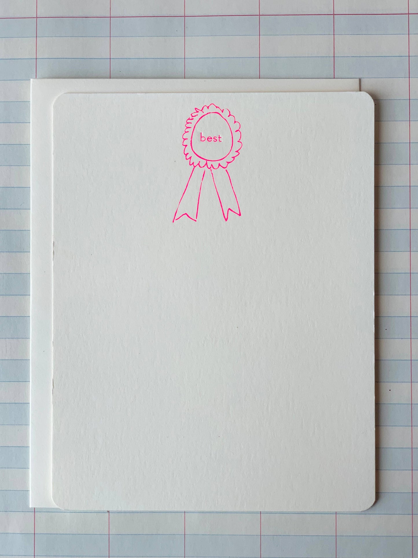 Best Ribbon | Notecard Set