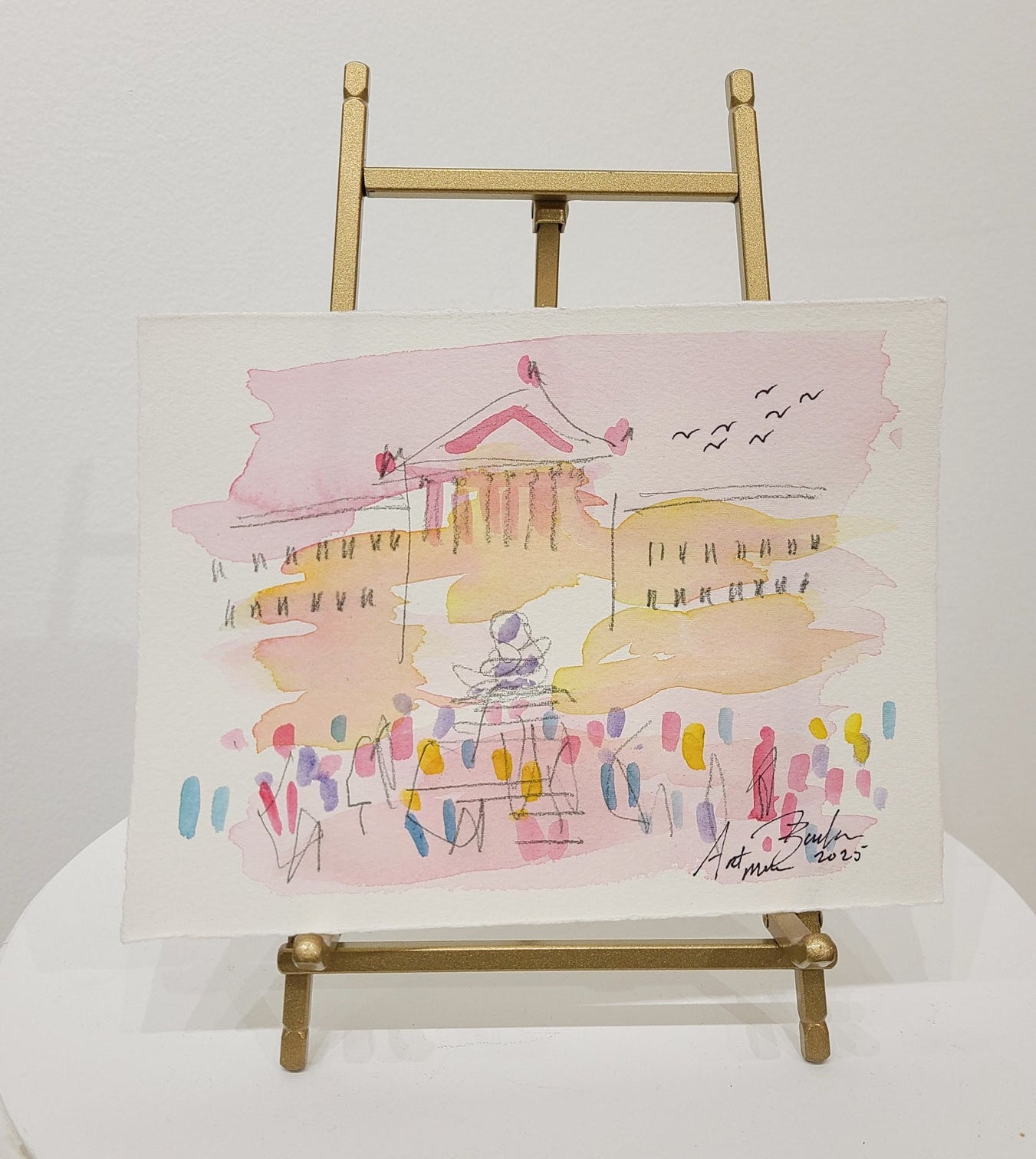 Art Museum VII | 6 x 8