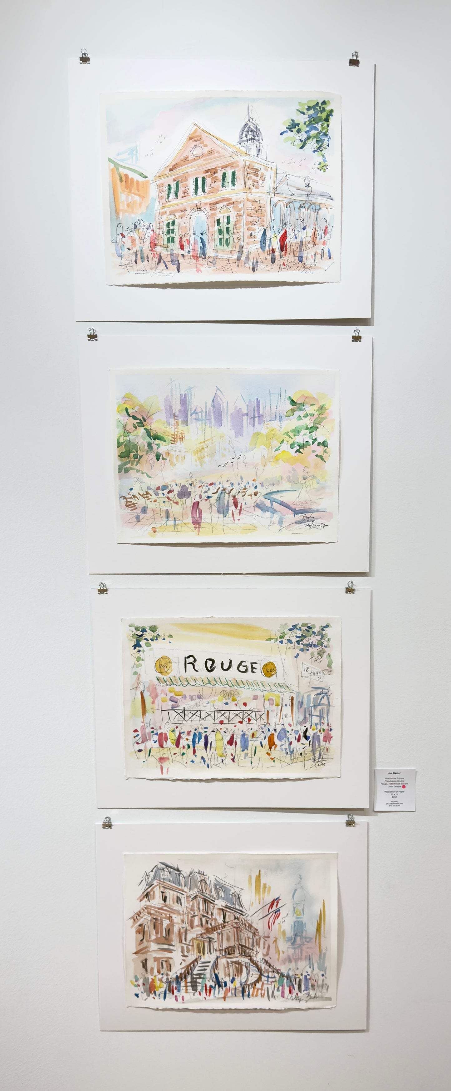 Rouge, Rittenhouse Square | 15 x 11
