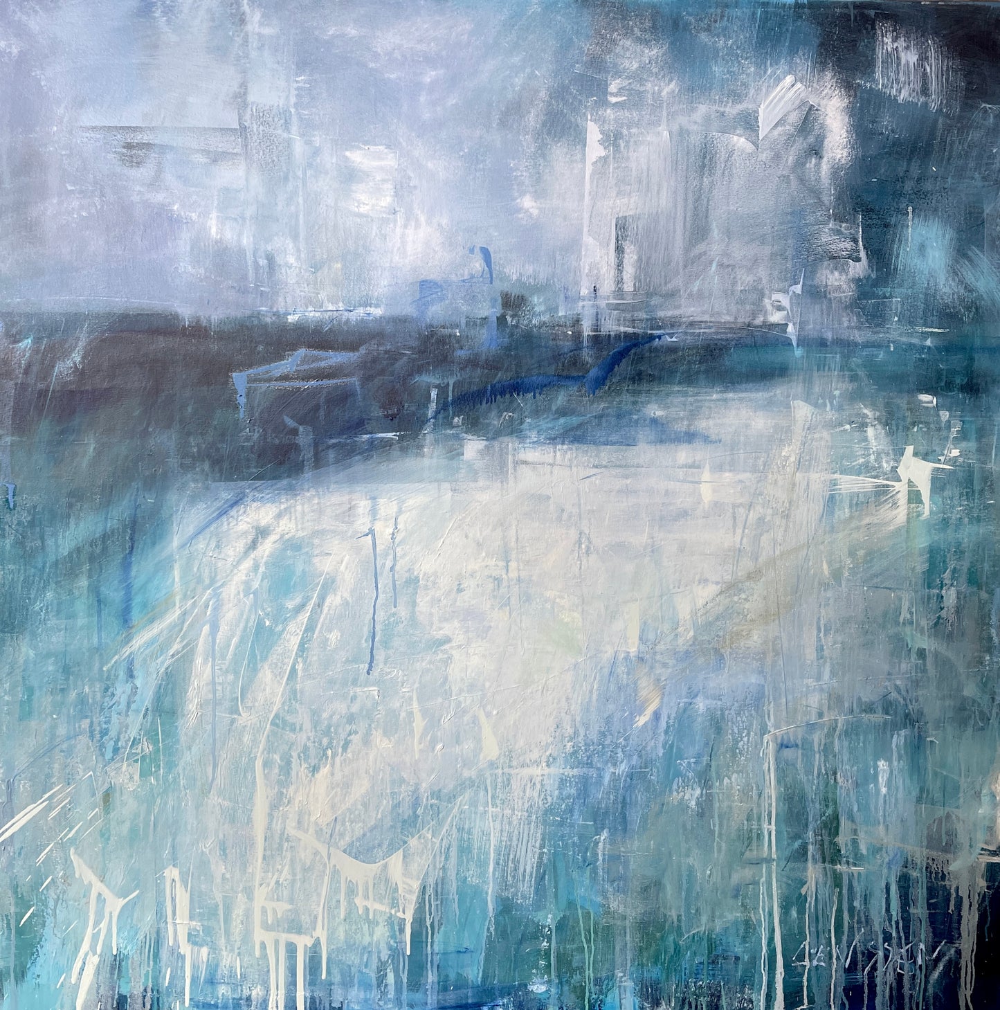 Breath of Ocean | 48 x 48
