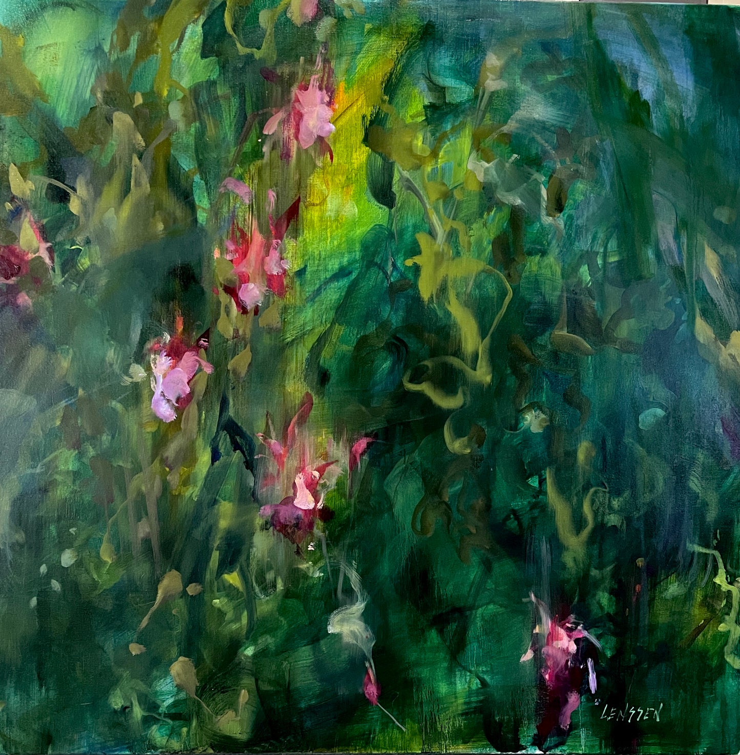 Forest Jewels | 48 x 48