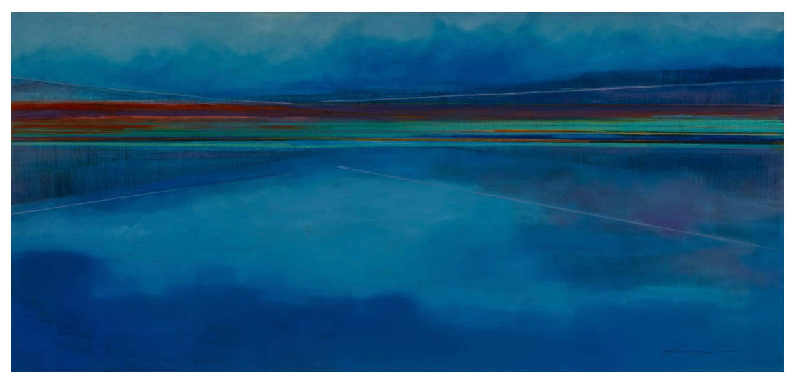 Cobalt Twilight | 24 x 48
