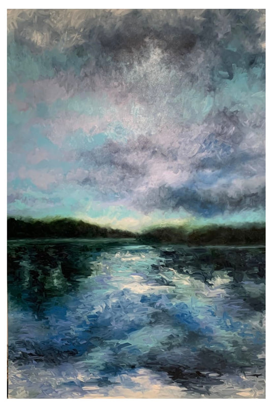 Evening on the Lake No. 2  |  72 x 48