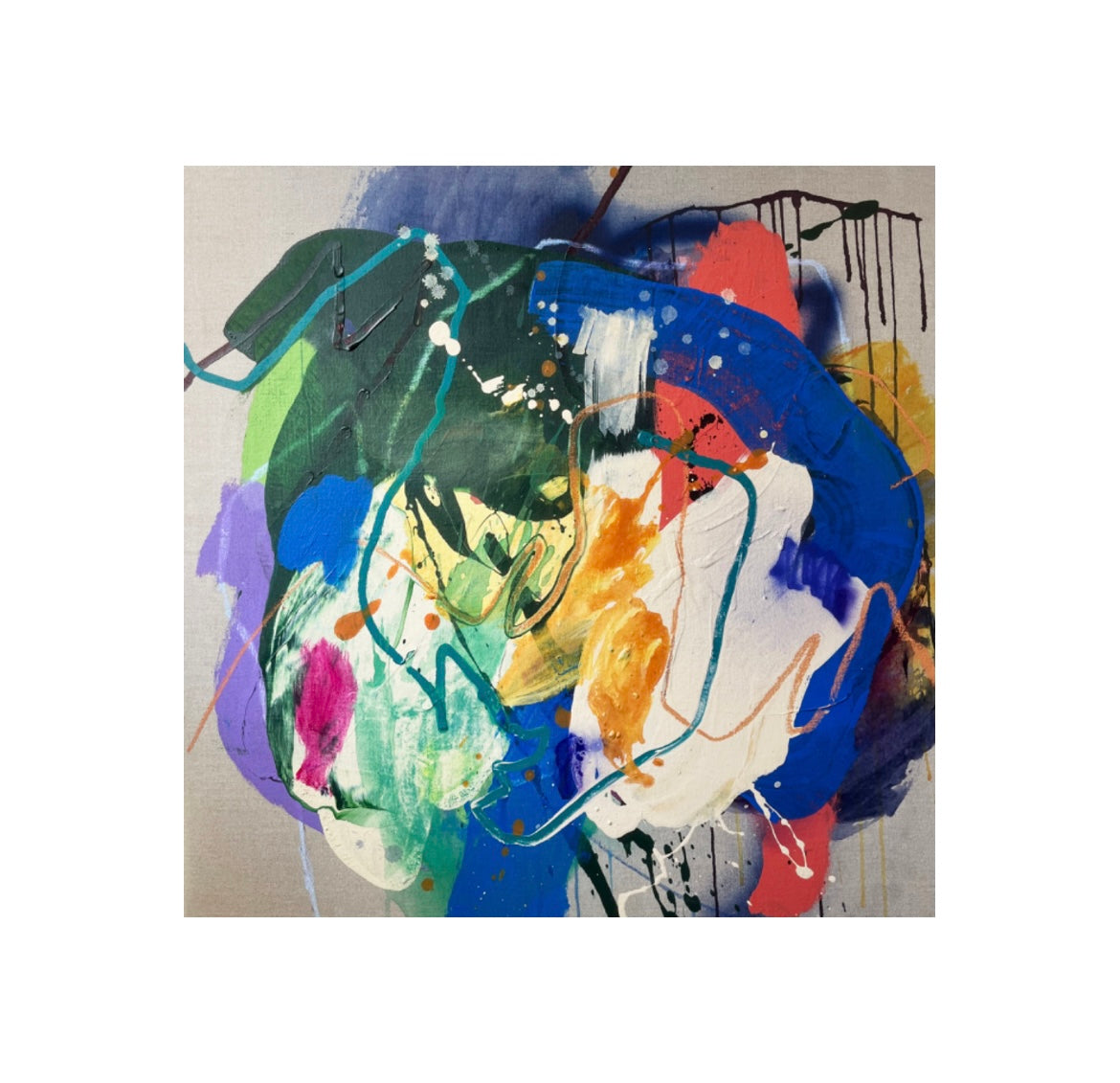 I Told The Truth To Survive | 36 x 36