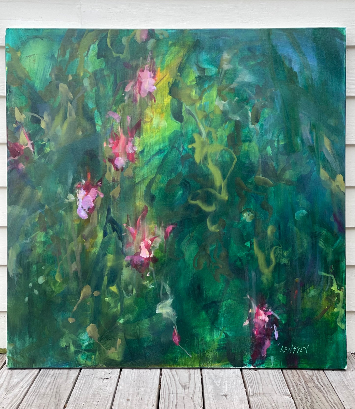 Forest Jewels | 48 x 48