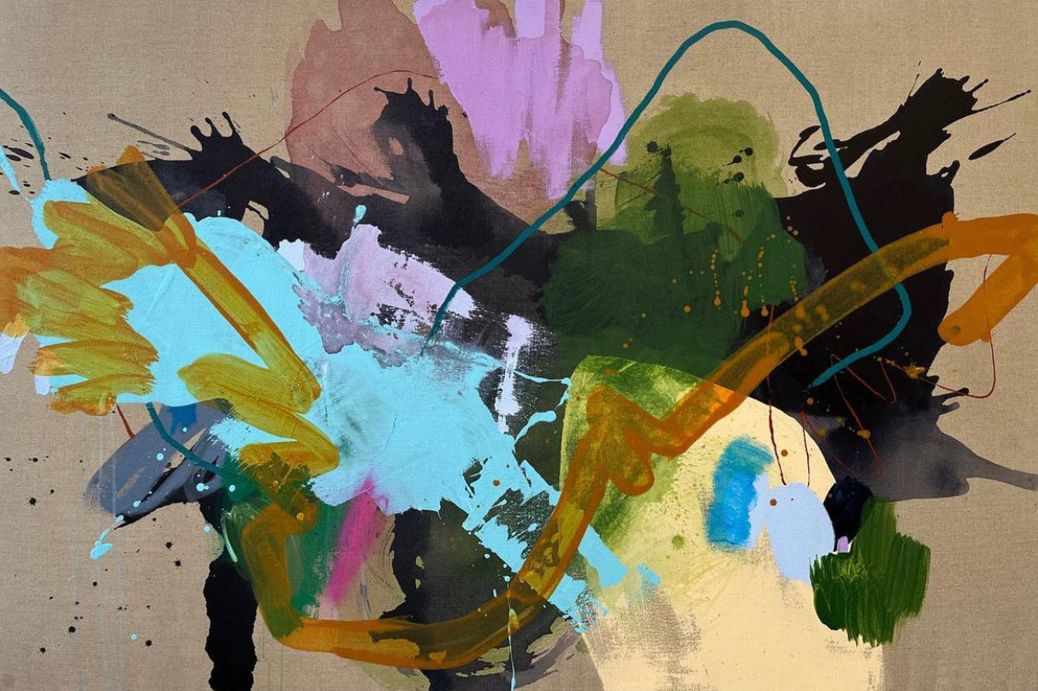 It Came At Me Quickly | 40 x 60
