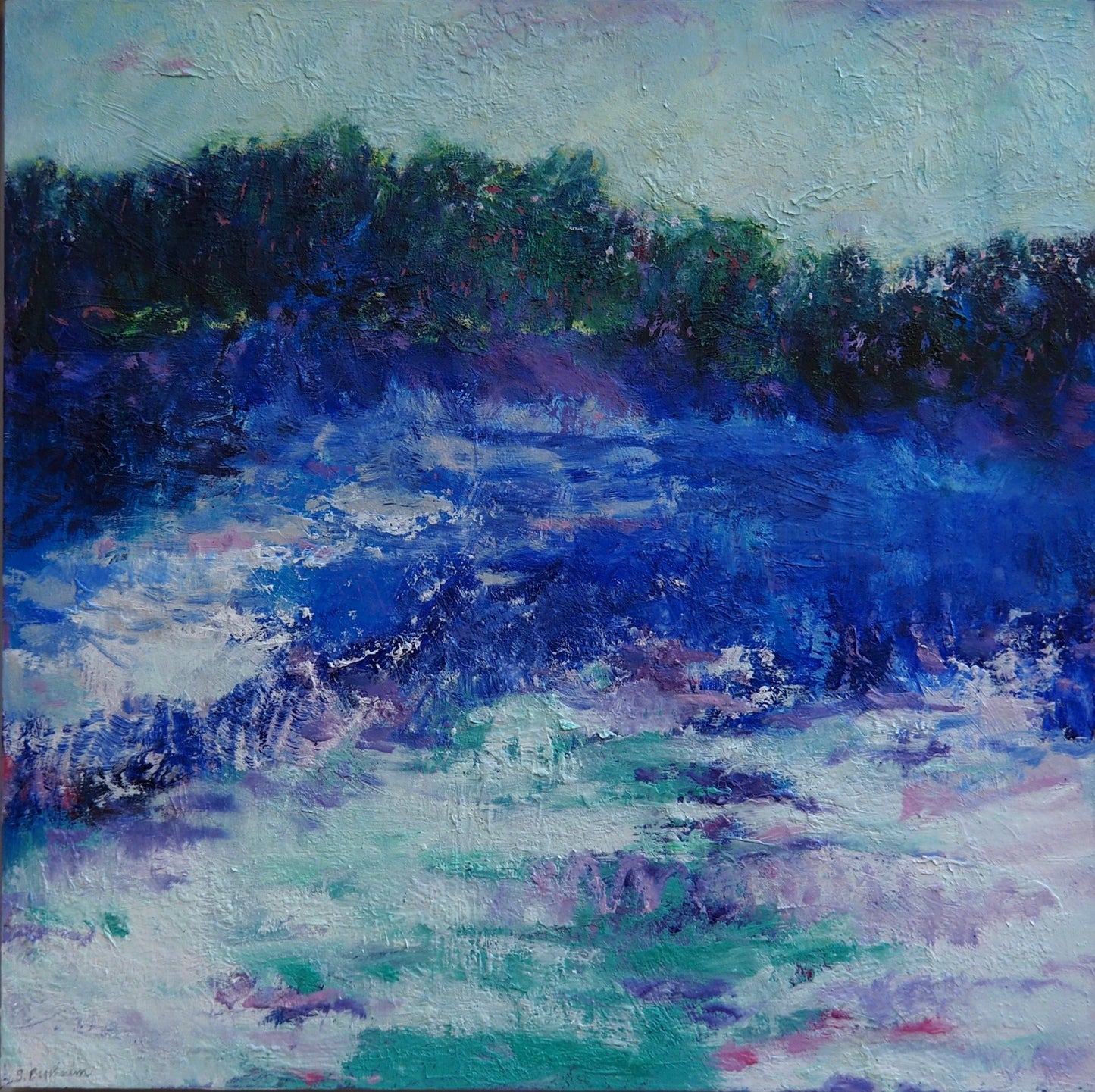 Reminiscence 4 | 18 x 18 (framed)