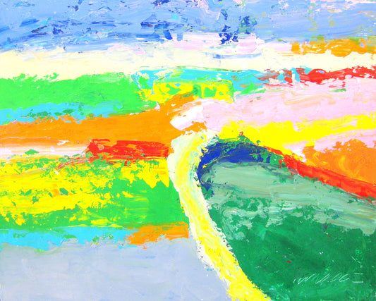 Bend in the Road | 24 x 30