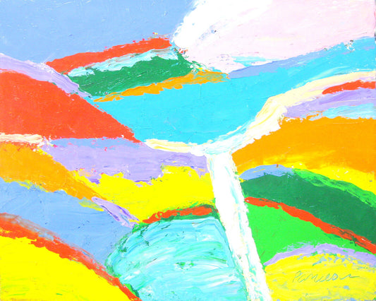 Patchwork Landscape | 24 x 30