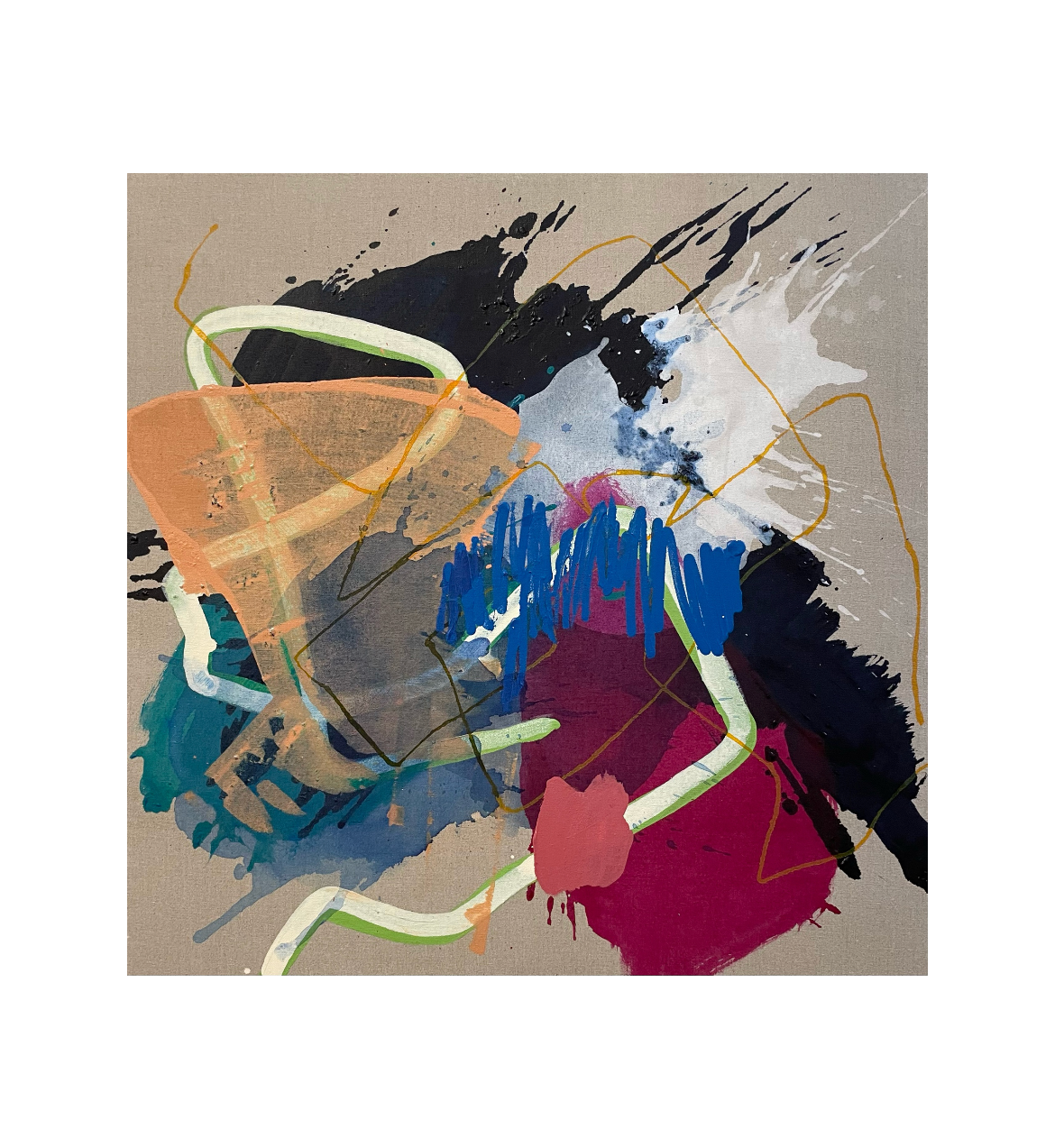 Splintering | 36 x 36