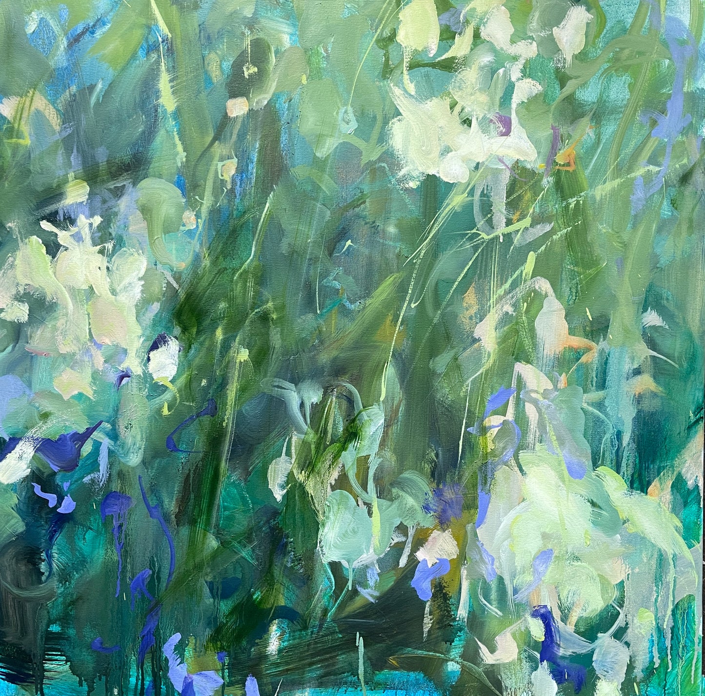 Silver Lining | 36 x 36
