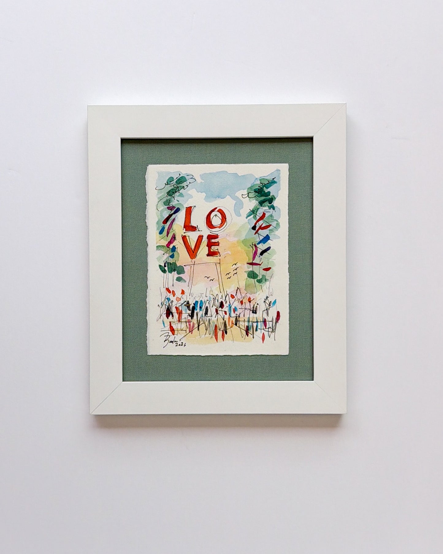 LOVE III | 6 x 8