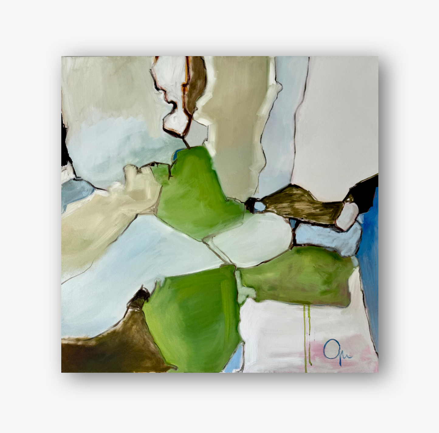 Summertime Blues No. 1 |  36 x 36