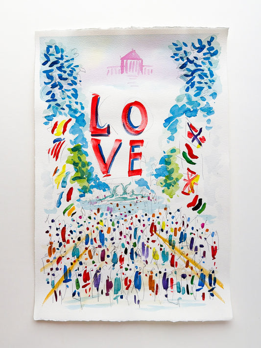 LOVE XII | 15 x 22