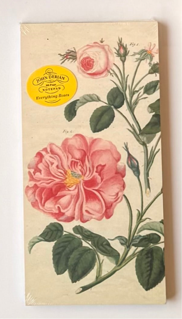 John Derian | Everything Roses Notepad