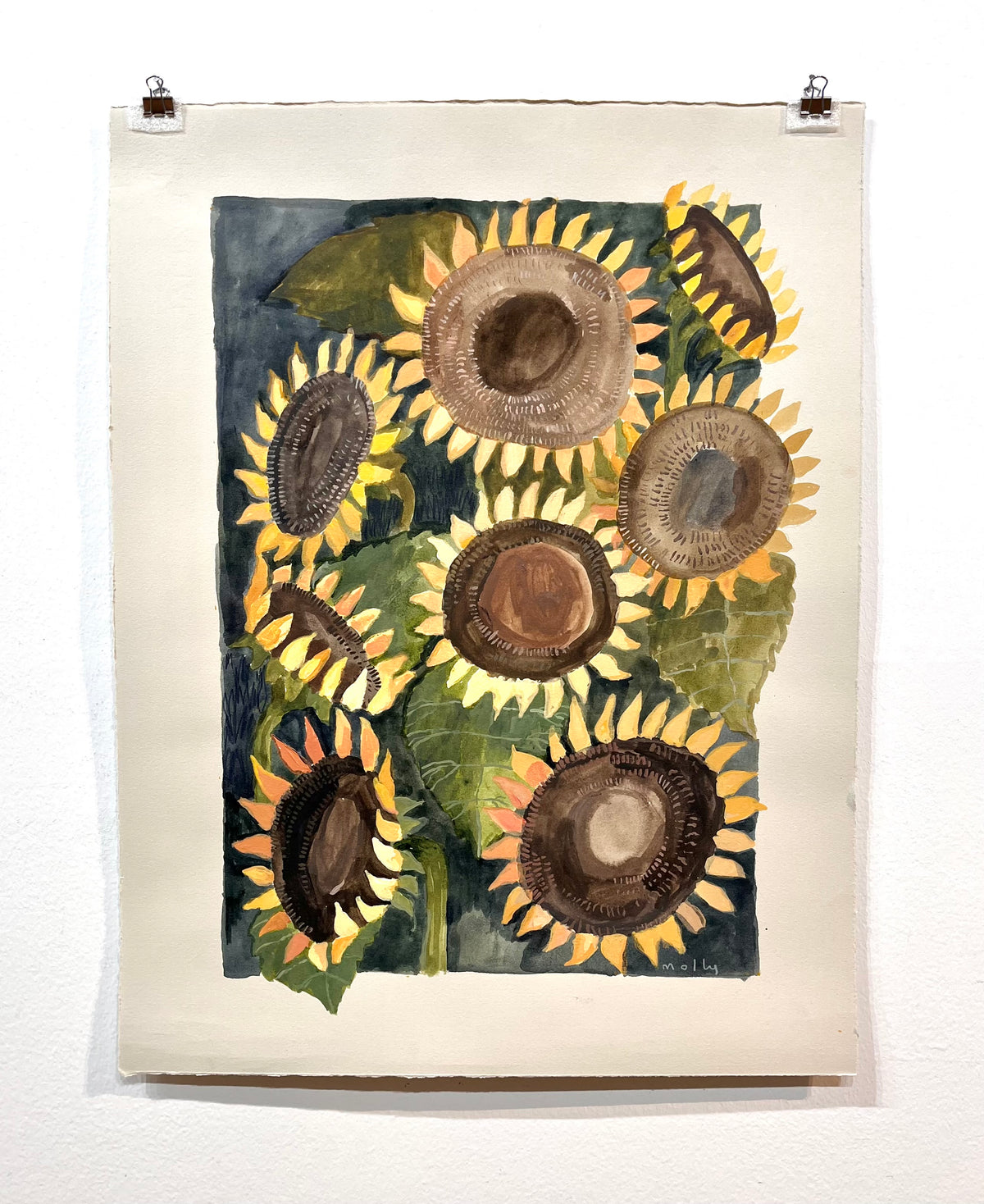 Sunset Sunflowers | 15 x 20