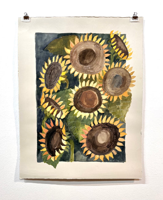 Sunset Sunflowers | 15 x 20