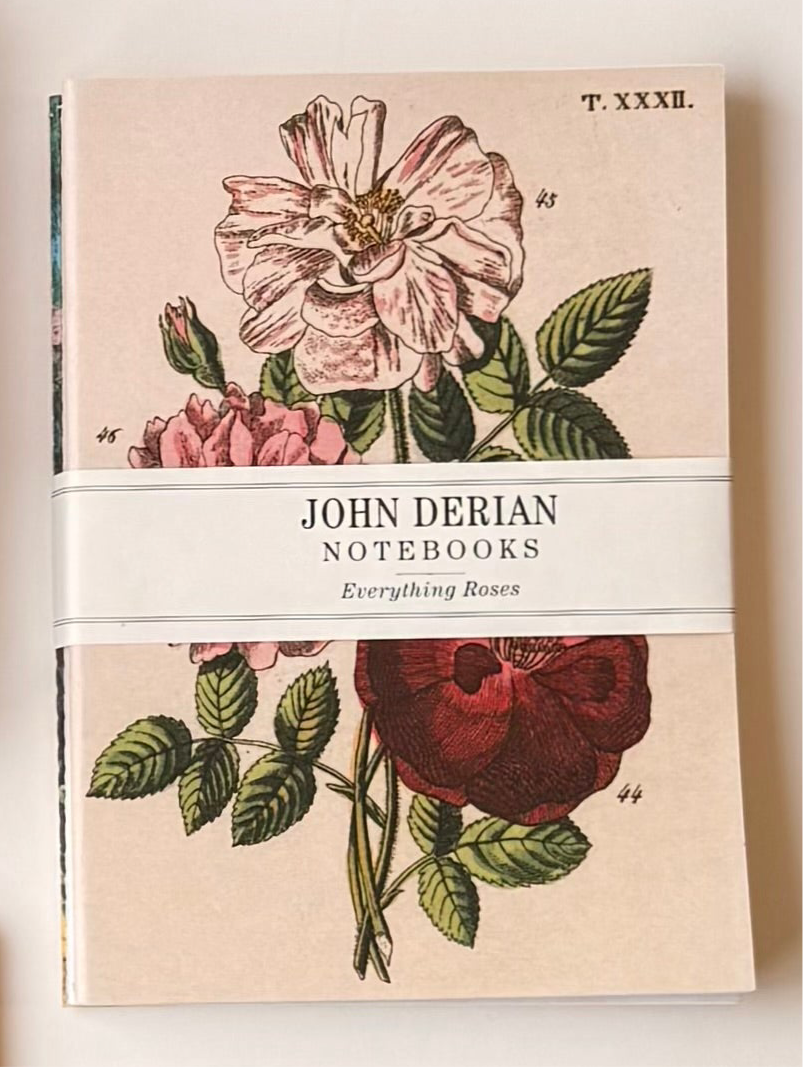 John Derian | Everything Roses Notebooks