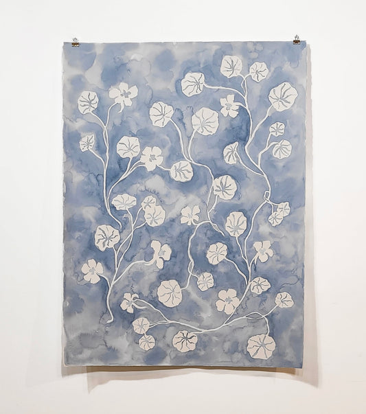 Jessica LoPresto |  Nasturtiums in Silhouette