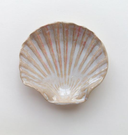 Scallop Dish Pink
